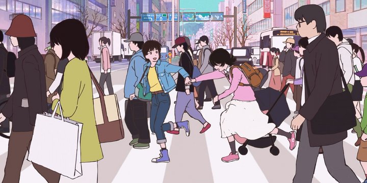 Pedestrian Walkway in Front of Station