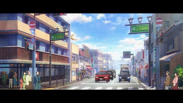 Strolling on Ujibashi-dori