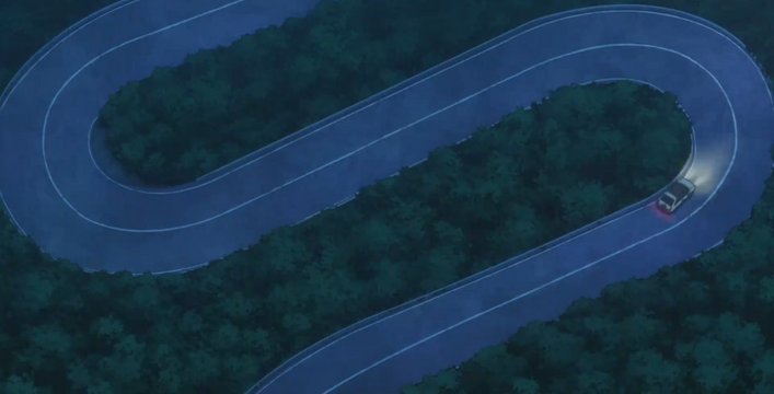 Mountain road cycling