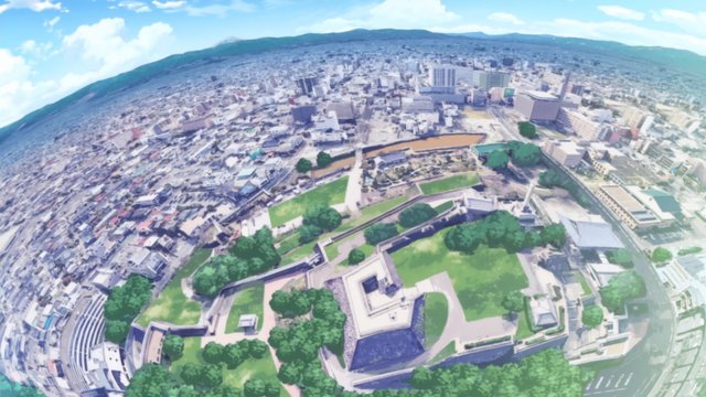 Maizuru Castle Park Aerial View