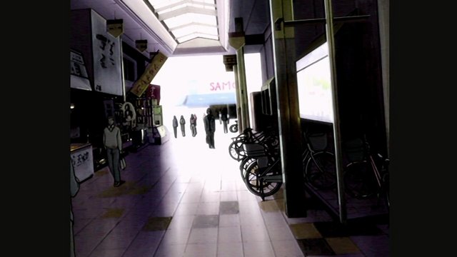 Haruhi and Kyon's first after-school stroll