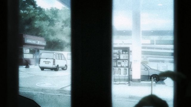 Gas station on the way to school