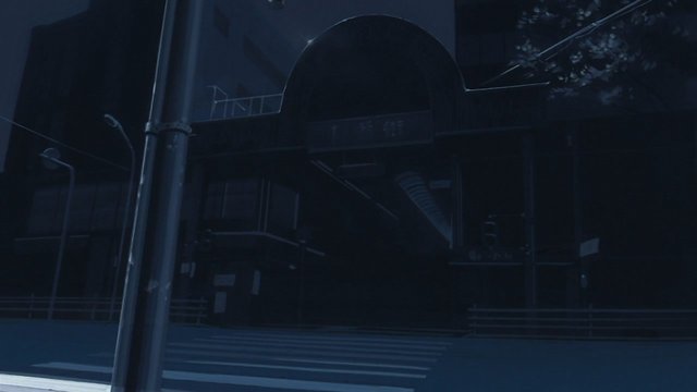 Episode 14 shopping street scene