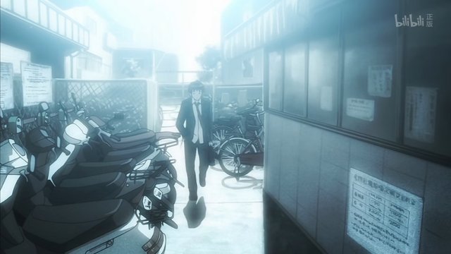 Bicycle parking lot