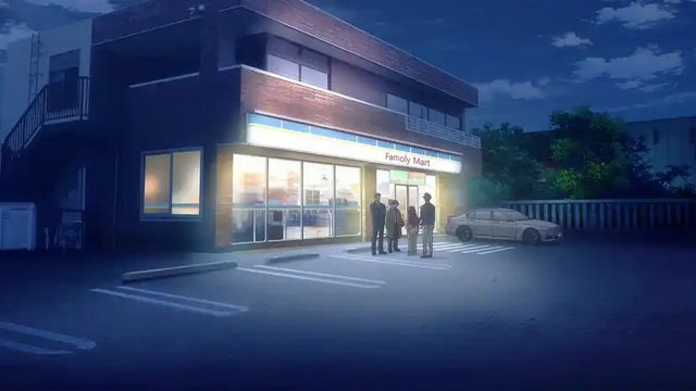 冒頭のコンビニ