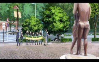 站前广场与地下通道入口