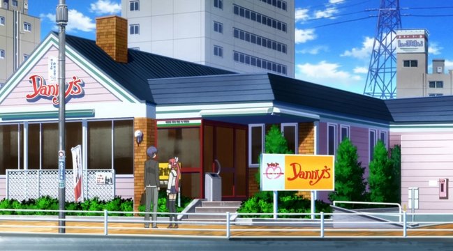 The family restaurant where Tohka first eats