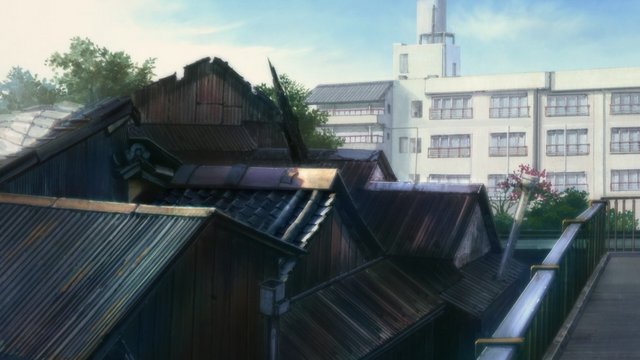 Alley behind the inn