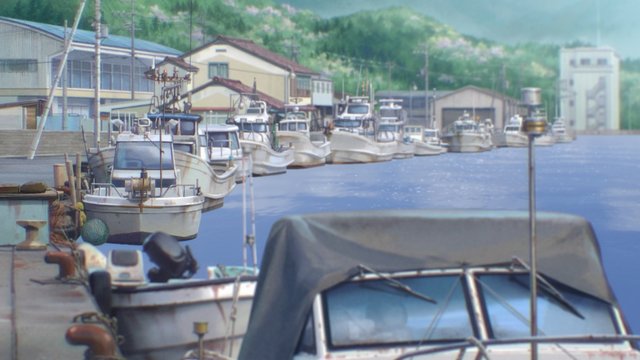 Fishery market entrance