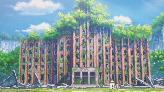 Scene in Front of the Lecture Hall