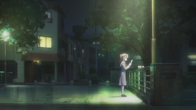 展望橋の上で