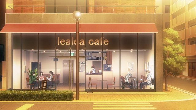 In front of LOLO Cafe