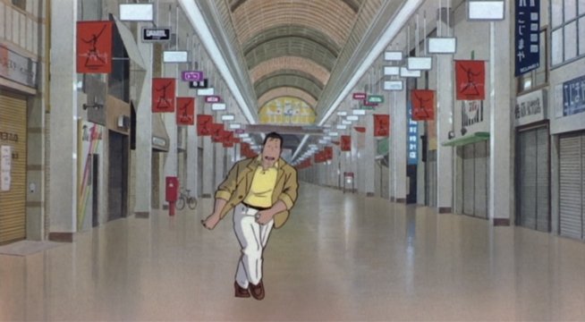 商店街的拱廊