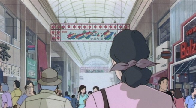 商店街的拱廊