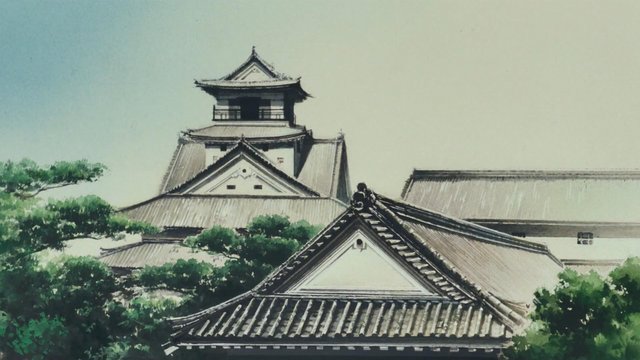 高知城本丸前广场