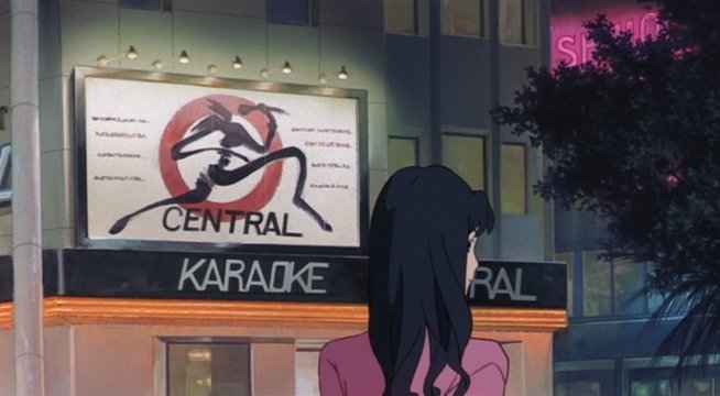 Karaoke shop entrance