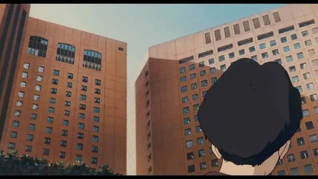 High-rise hotel revolving restaurant