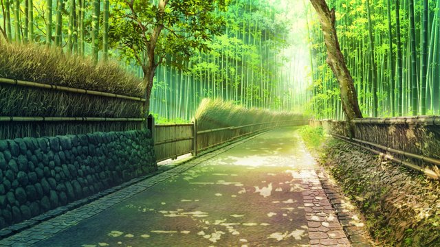 Bamboo Path Stroll