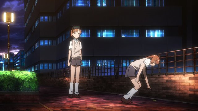 The bridge where Misaka and Accelerator confront