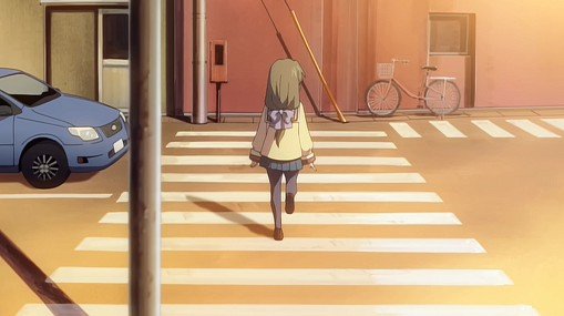 After-school station crossing