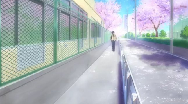 Tomoya's way to school