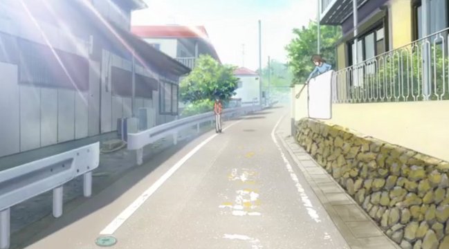 Tomoya idly wandering on a day off