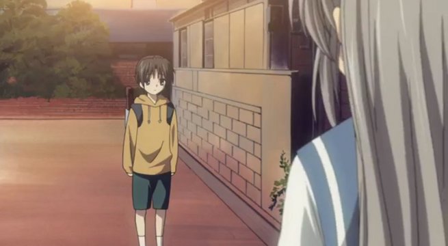 Tomoyo and her brother Takafumi on the approach path