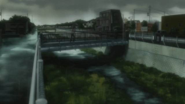 Bridge where Tomoya chases Yukine
