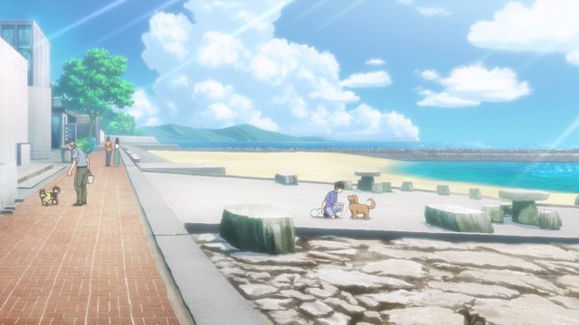 Bench at Futami Seaside Park