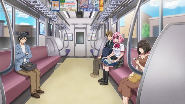 Inside the Keio 9000 Series Train