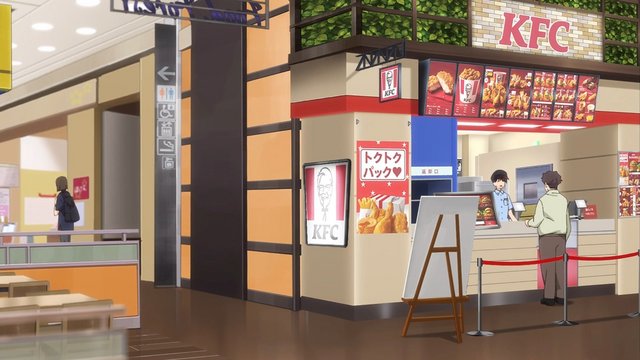 KFC柜台前的相遇