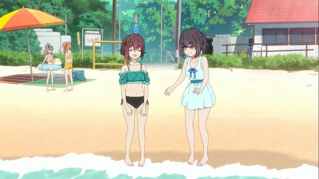 Quiet seaside beach