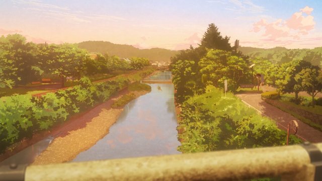 Westward view from Minami-Asakawa Bridge