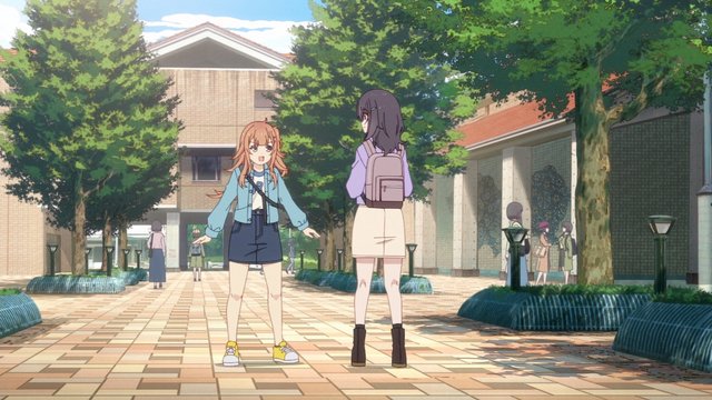 Daily life and food at university campus