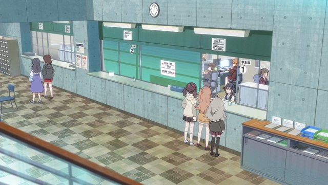 学生支援中心柜台