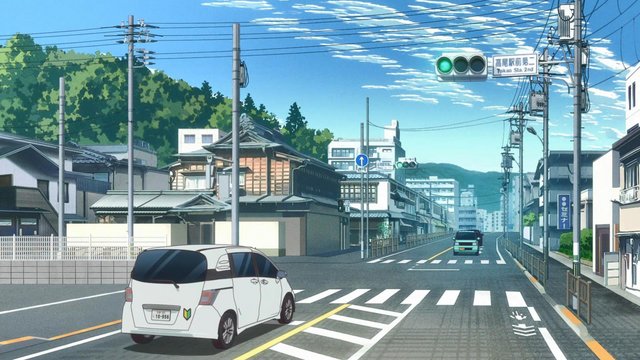 Takao Station Pedestrian Crossing