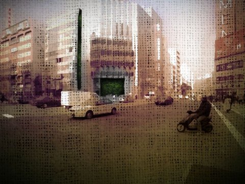 Wide avenue