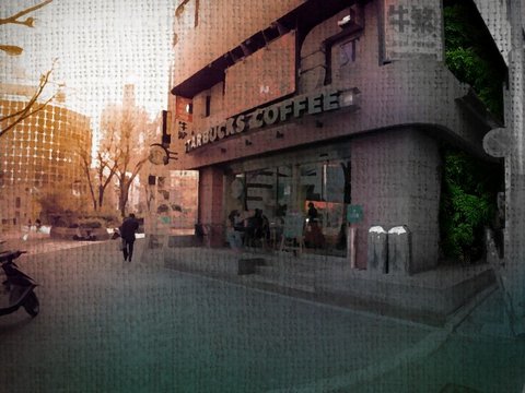 The coffee shop at the crossroads