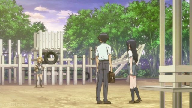 The park where Kyousuke meets Kuroneko for the first time