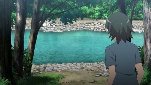 Evening talk along the Aka River
