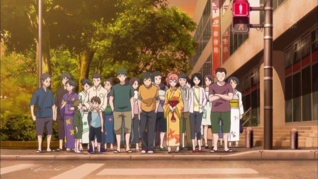 In front of Chiba Central Post Office