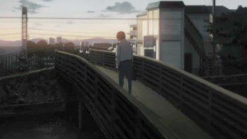 The bridge in the shopping district