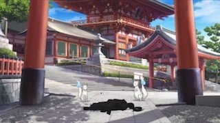 Meeting at the Romon Gate of Fushimi Inari Taisha