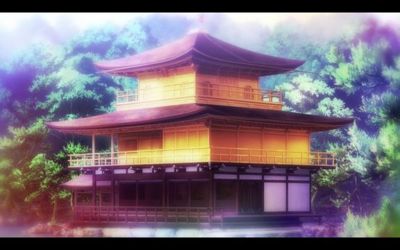 Group photo in front of the golden pavilion