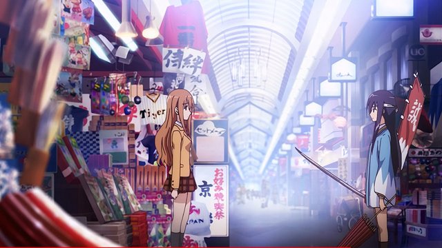 School trip destination shopping street