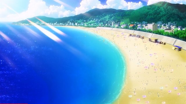 Beach Scene