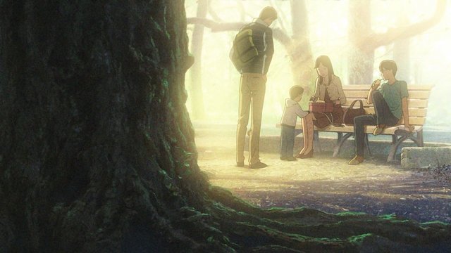 Takao and Yukino's rainy meeting