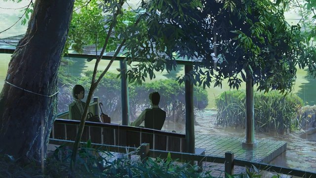 First meeting in the rain