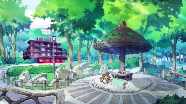 Ōtsuka Park Gazebo (Mushroom Roof Bench)