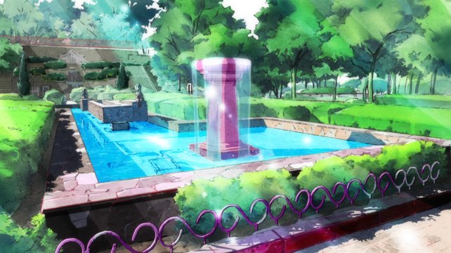 By the Fountain